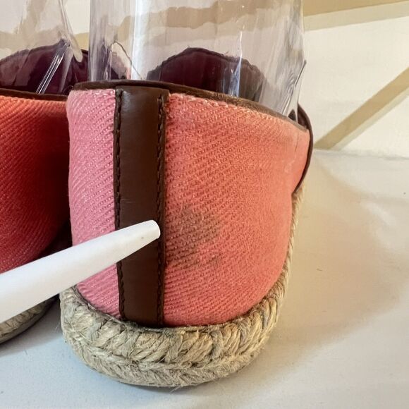 Louis Vuitton Canvas Articles Voyage Pink Canvas Espadrilles Size 36.5 EU / 7 US - Picture 11 of 16